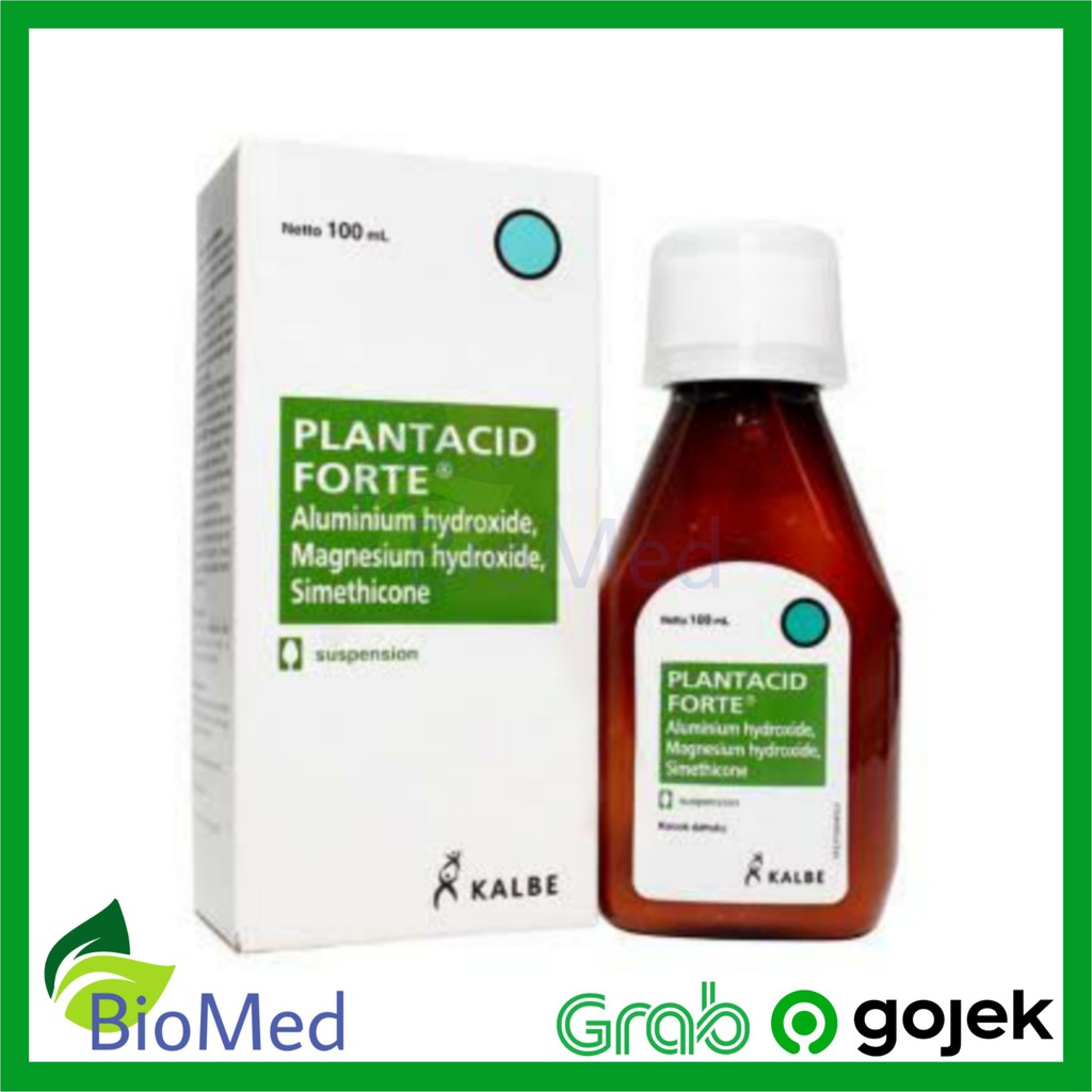 PLANTACID FORTE SIRUP 100 ml - Obat Sakit Maag Lambung Kembung Perut