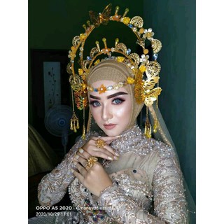 TERMURAH TERLARIS headpeace akar pengantin modern hiasan  