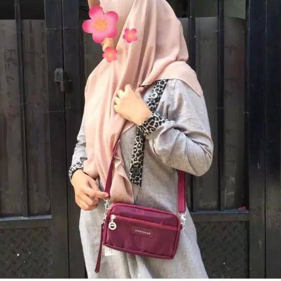 ۝ Tas selempang dompet wanita 2tali import ✼