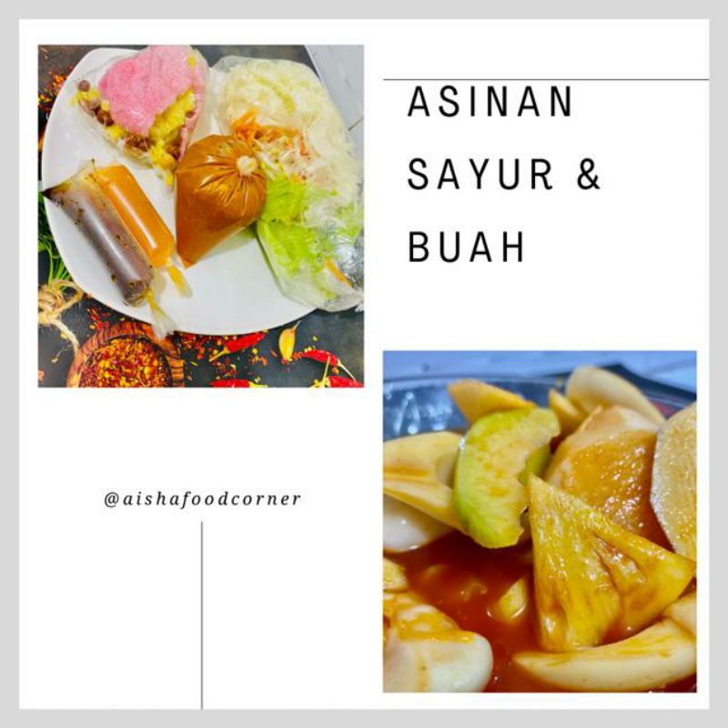 

ASINAN BETAWI / ASINAN SAYUR / ASINAN BUAH