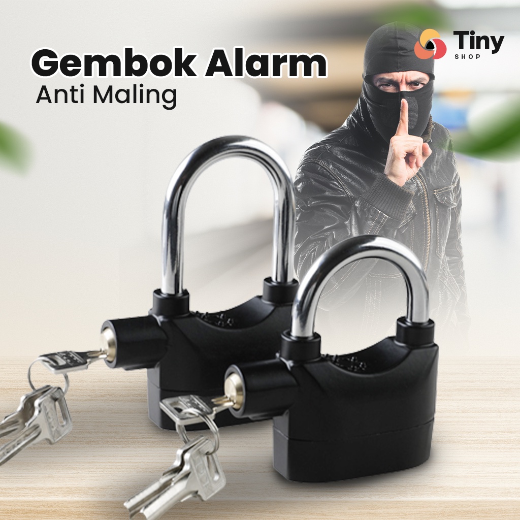 Gembok Anti Maling Kunci Gembok Alarm