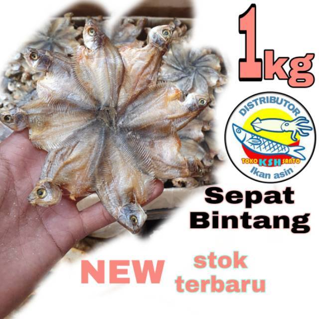 

Ikan asin sepat rawa bintang-1kg