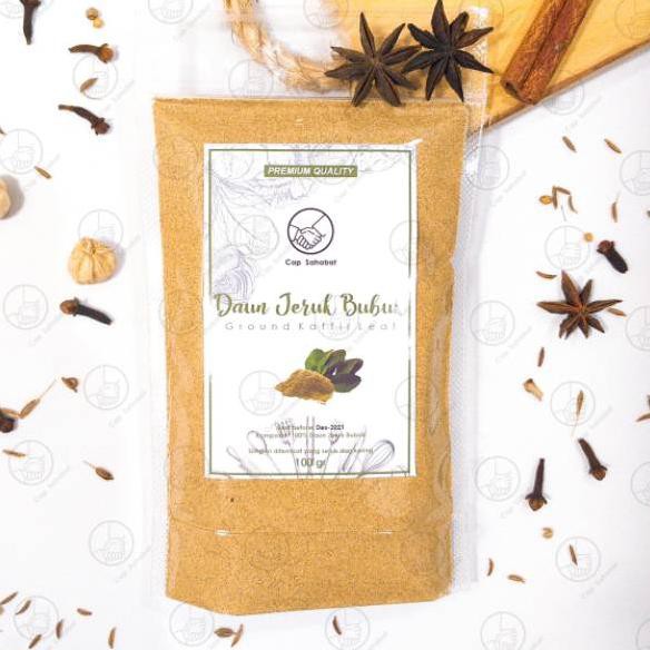 

[KODE 66] 100gr Daun Jeruk Bubuk / Murni / Ground kaffir leaf / Rempah / JSR 100% PREMIUM QUALITY