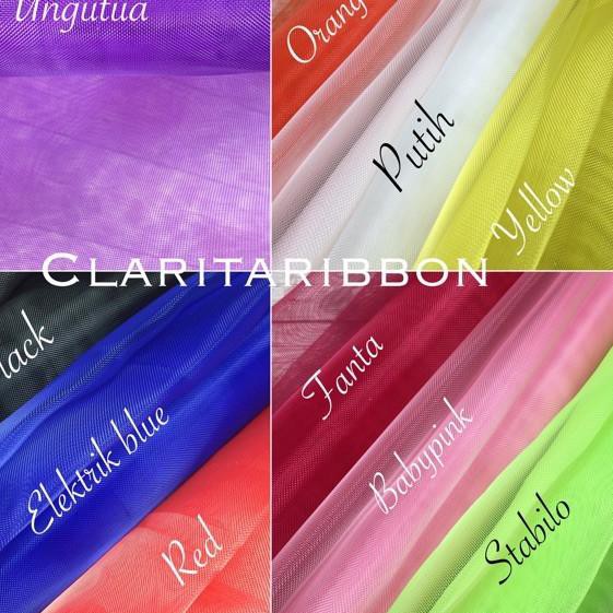 Kirim LANGSUNG Kain Crinoline Yure Hardnett Jaringkaku lebar1,5m~