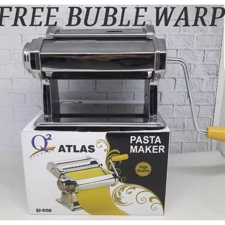 GILINGAN MIE Q2 8150 ATLAS ORIGINAL PASTA MAKER Q2 ATLAS GILINGAN MIE KULIT MOLEN / PASTA MAKER ATLAS ALAT PEMBUAT MIE DAN PASTA Q2-8150