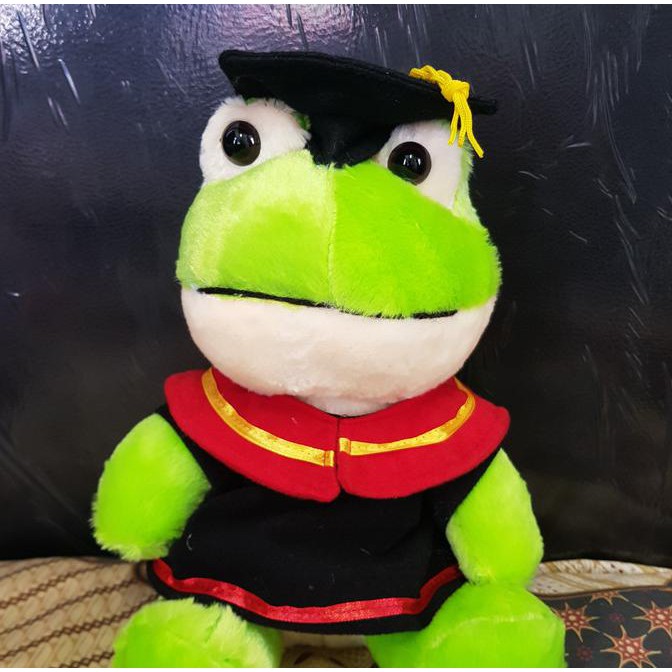BONEKA WISUDA KEROPI/ BONEKA KEROPI/ HADIAH WISUDA/ BONEKA GRADUATED