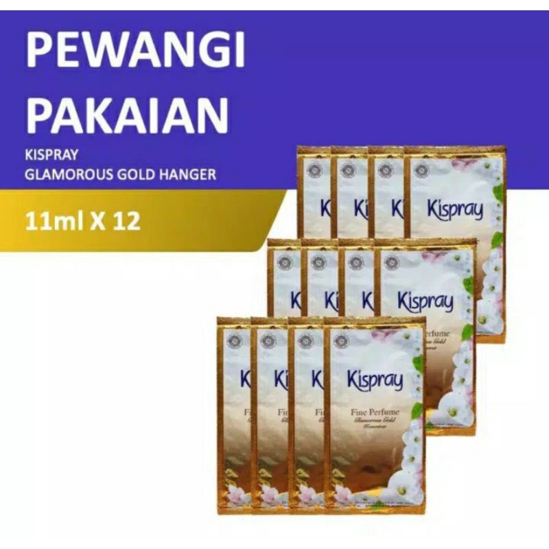 Kispray Gold 12 Sachet @11ml