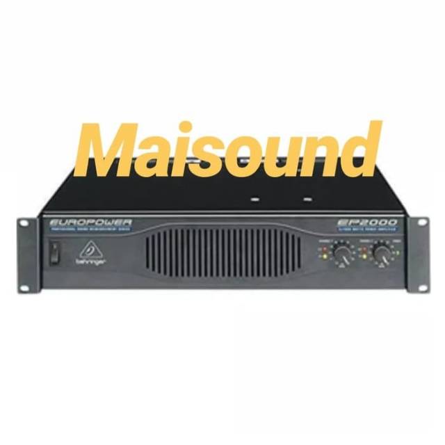 POWER AMPLIFIER BEHRINGER EP2000 AMPLI EP 2000