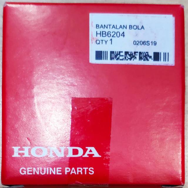 Bearing Ball HB 6204 Ori Honda AHM HB6204