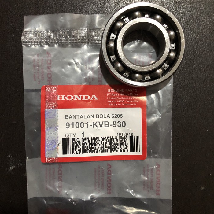 Lahar Laher Bearing 6205 Krug Kruk As Roda Belakang Honda Vario KVB