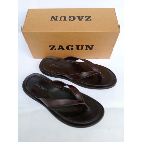sandal pria kulit asli 100   terbaru modis