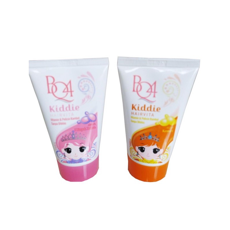 Vitamin Rambut Anak dan Pelicin Rambut Anak Anti Kusut BQ4 Kiddie Paket Hemat