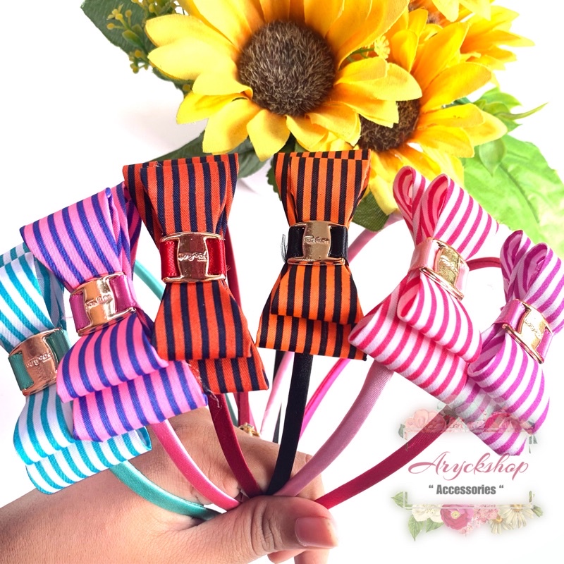 Bando Wanita Pita Motif