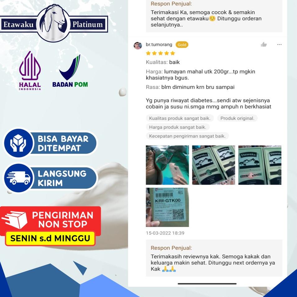 

Miliki PAKET 2 BOX ETAWAKU PLATINUM - Susu Kambing Etawa Bubuk Rendah Gula Dan Tinggi Kalsium