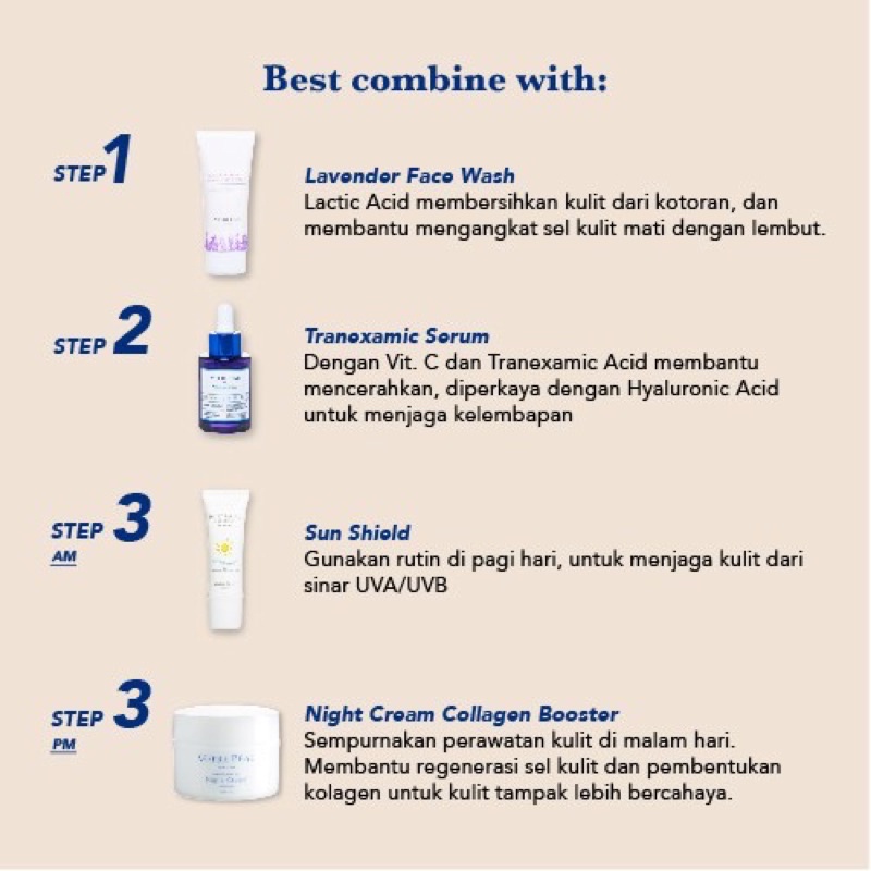 Votre Peau Indonesia Skincare Vitamin C Serum Retinol Barier Cream Brightening Essence Pour Maharis