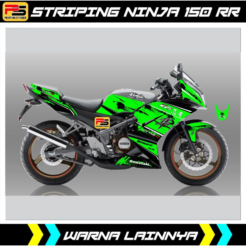 STRIPING NINJA 150 RR NEW SE 2015/STICKER KAWASAKI NINJA RR 150 SE KENJI JEPANG