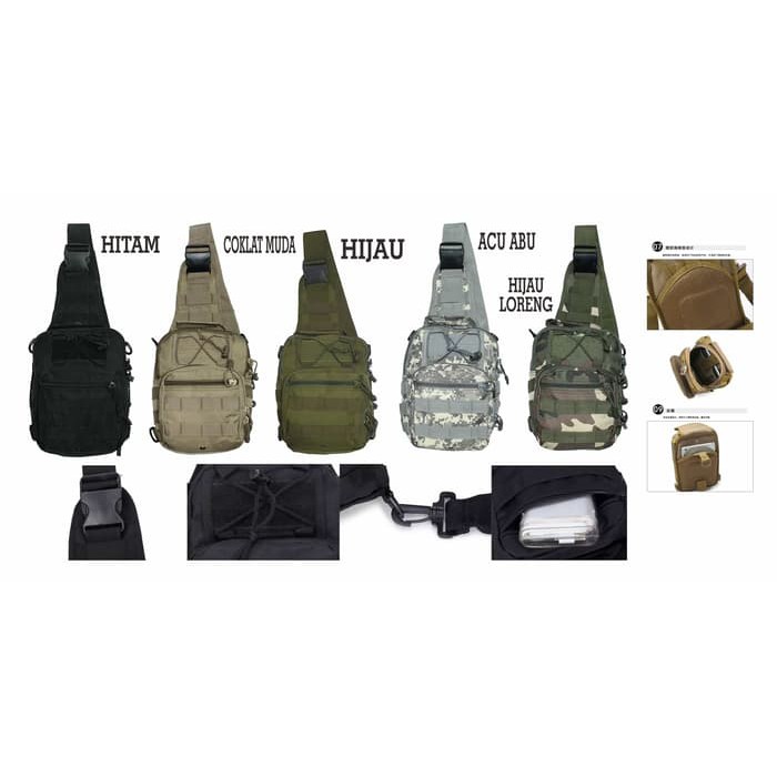 Mega_1688 Tas Selempang Army VERSI MURAH I A320