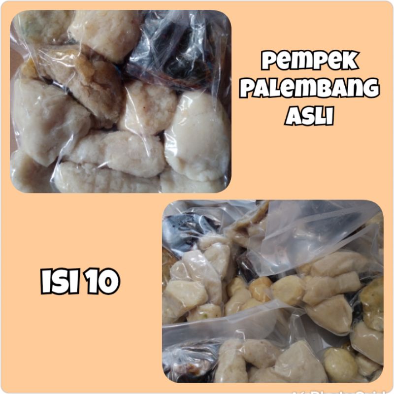 

Pempek Palembang asli/pempek Palembang isi 10
