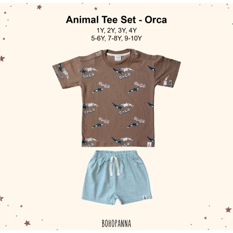 Animal Tee Set BohoPanna B22