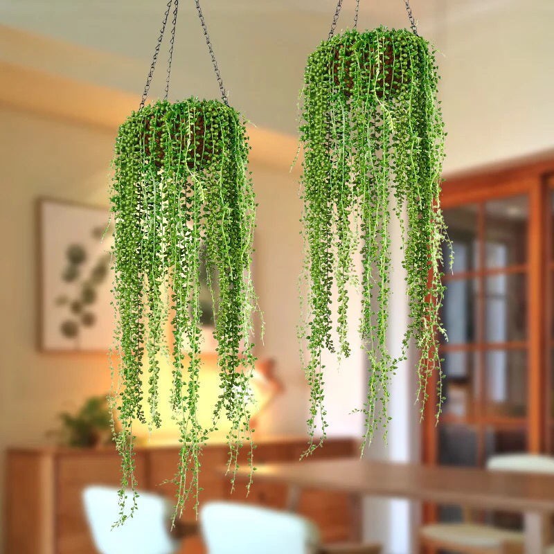 Kunataruma Daun Rambat Plastik Tanaman Hias Indoor Pot Bunga Artificial Dekorasi Aglonema Kering