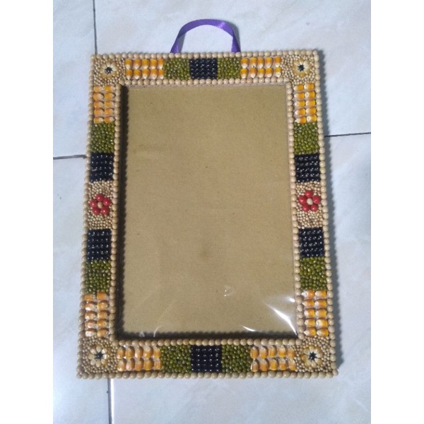 Promo Pigura Kolase Biji Bijian Ukuran A4