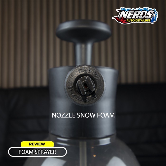 hand snow foam wash sprayer alat cuci motor dan mobil buat salju