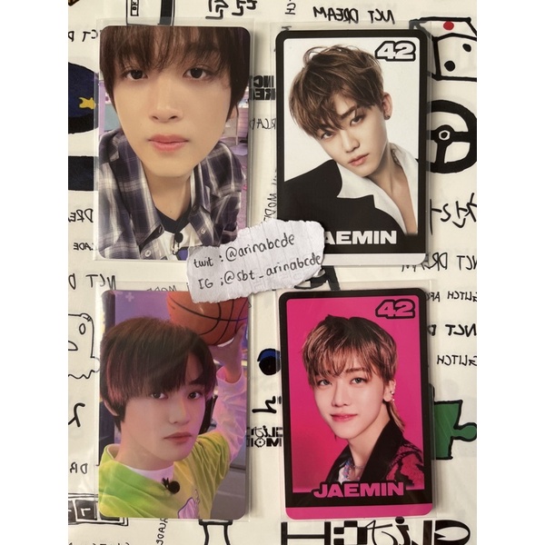 WTS Trading Card (TC) jaemin haechan chenle konsep selca nct dream ver B