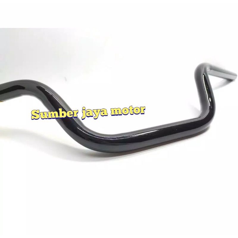 STANG STIR SETIR RXK RX KING SCORPIO YAMAHA ORIGINAL HITAM 3KA-F6110-40-1