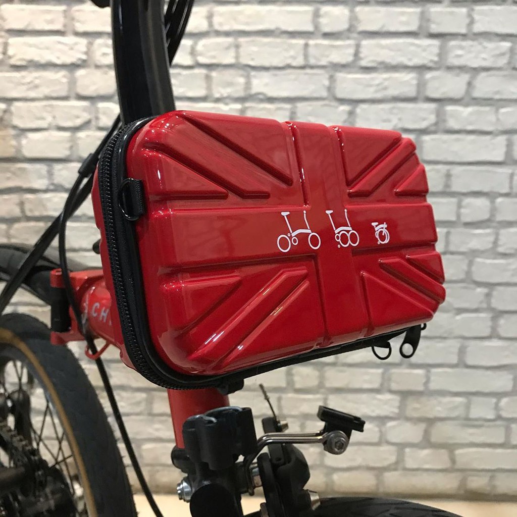 Tas Sepeda Lipat Front Block Model Koper - Tas Frontblock Koper Mini