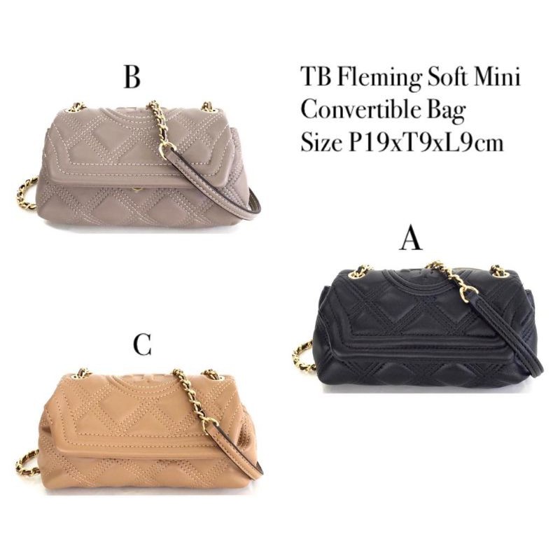 Tory Burch Fleming Soft Mini Convertible Bag