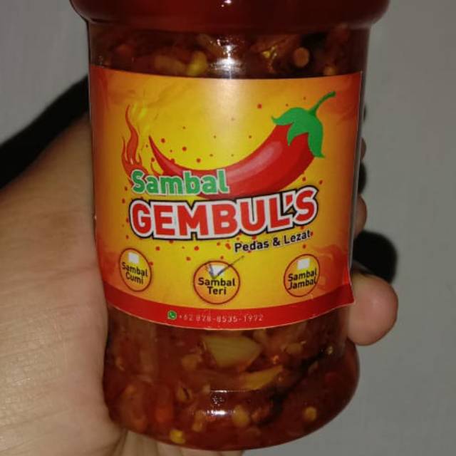 

Sambal gembul's teri