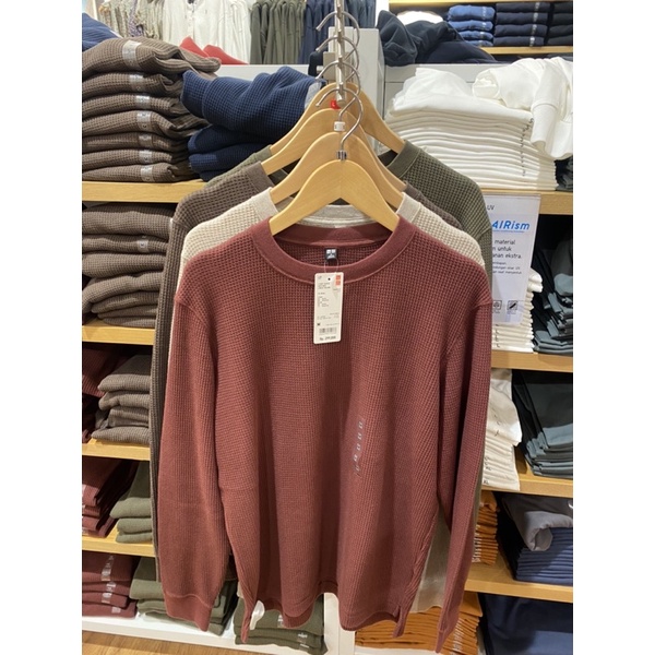 Uniqlo Waffle T-shirt for Men