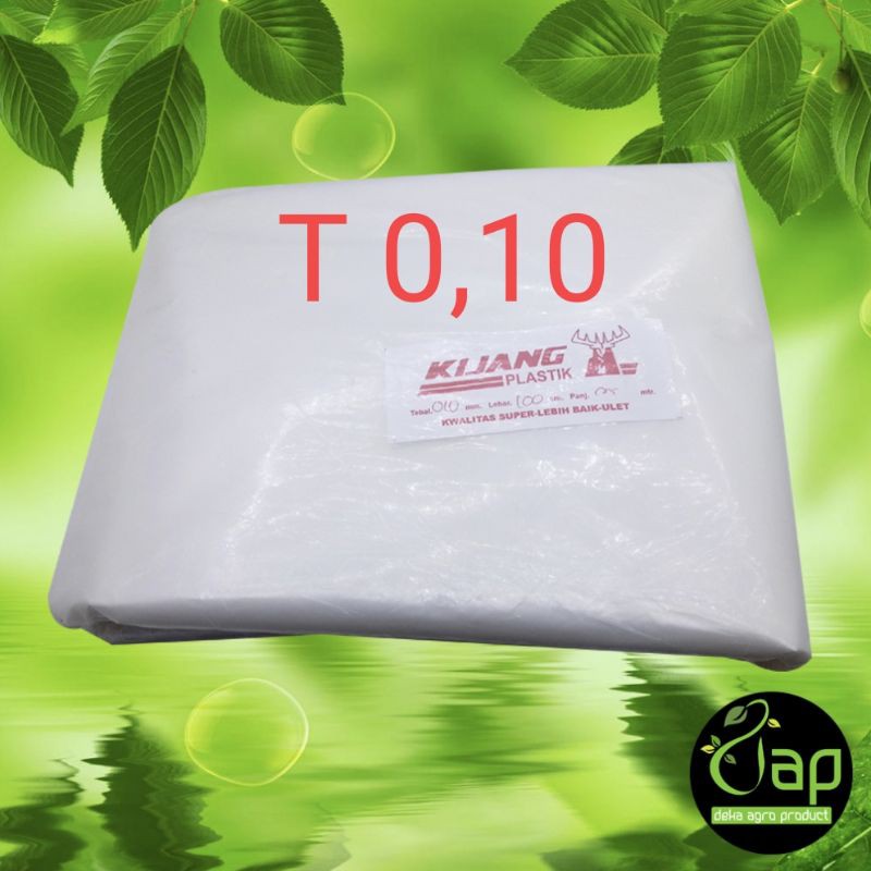 PLASTIK KERODONG ATAU SUNGKUP t 010 lebar 100 p 25m