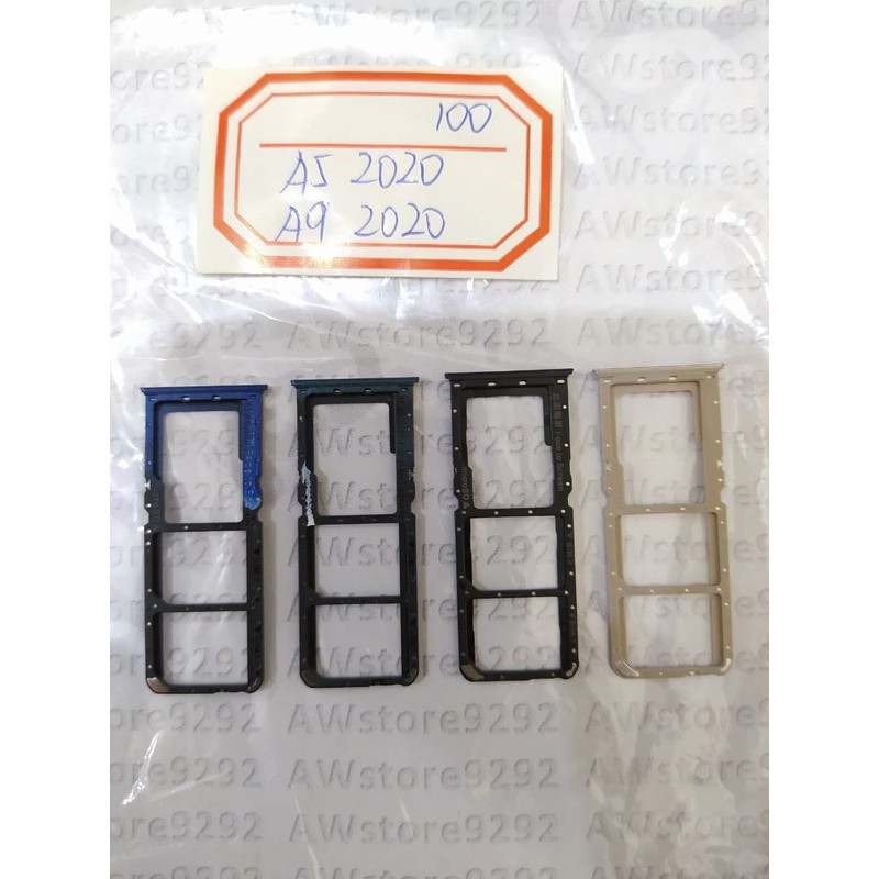 Slot Tempat Dudukan Simcard Simtray Sim Tray Card Lock Oppo A5 2020 A9 2020