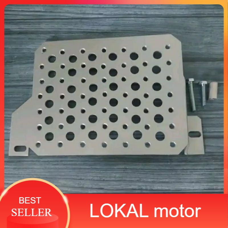 tutup cover radiator aluminium model sarang lebah untuk motor Nmax 2020 nmax old AEROX lexi