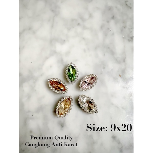 Payet Ecer Diamond 9x20 | Premium Cangkang Anti Karat | 1 Lusin | TERMURAH