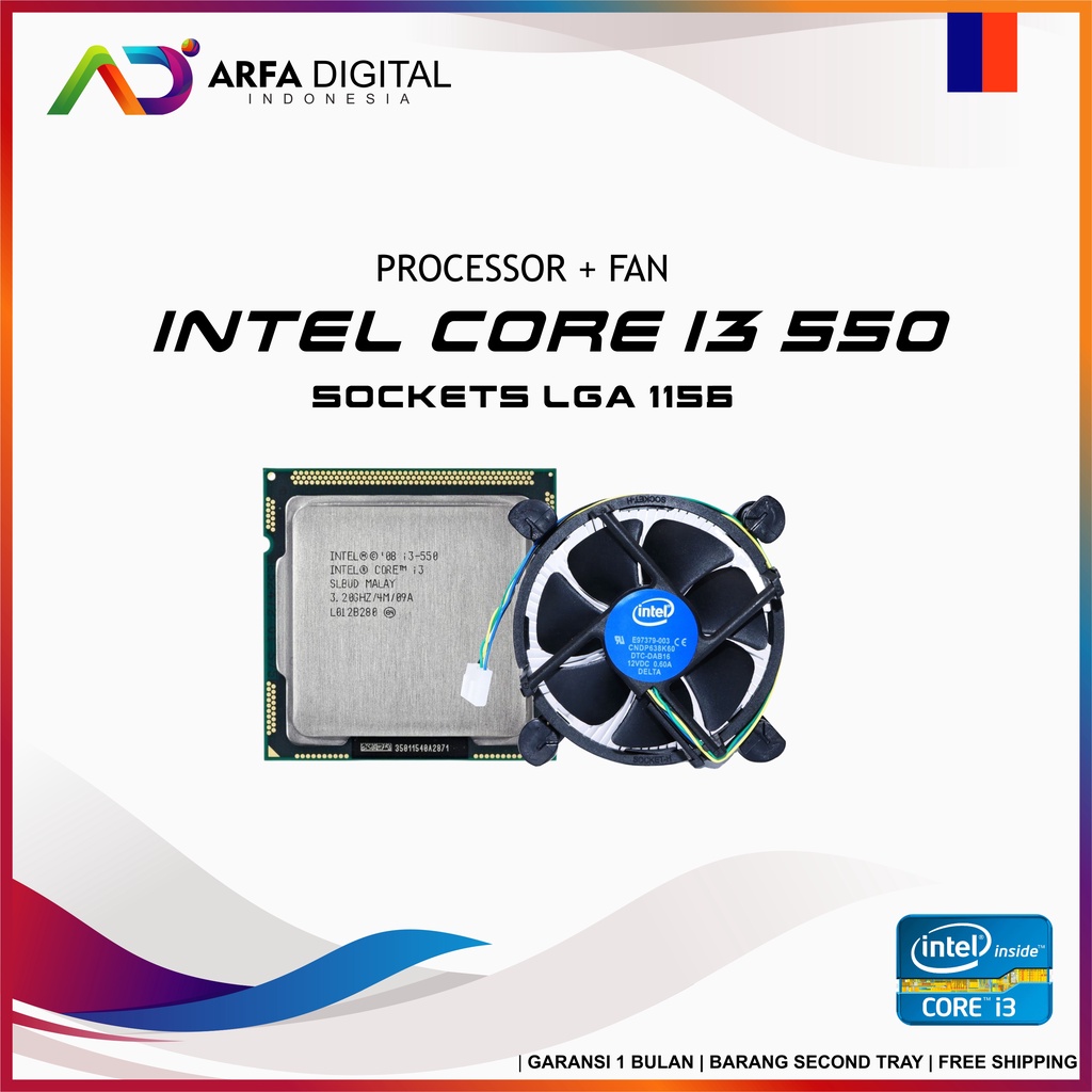 Processor Intel Core i3-550 3.2Ghz Chace 4MB [Tray] Socket LGA 1156