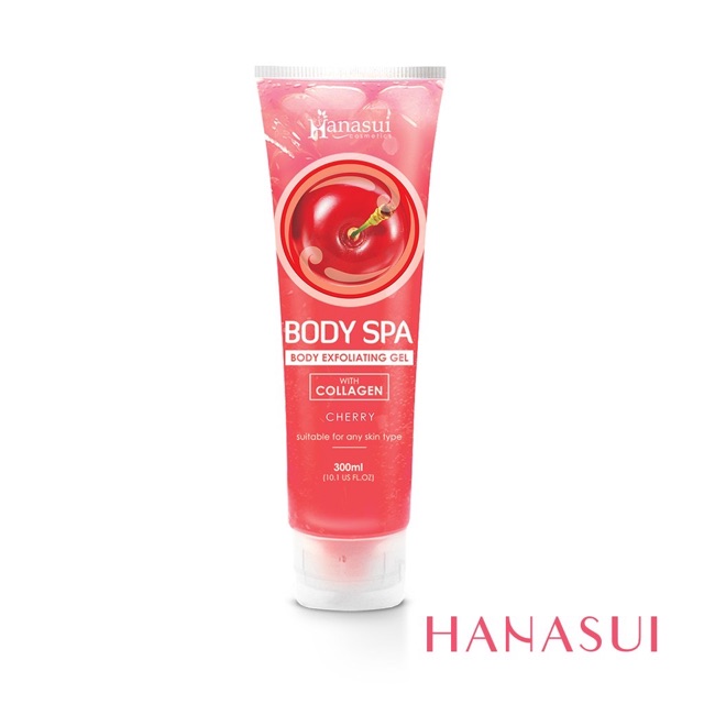 Hanasui Body Spa Exfoliating Gel Series Perontok Daki
