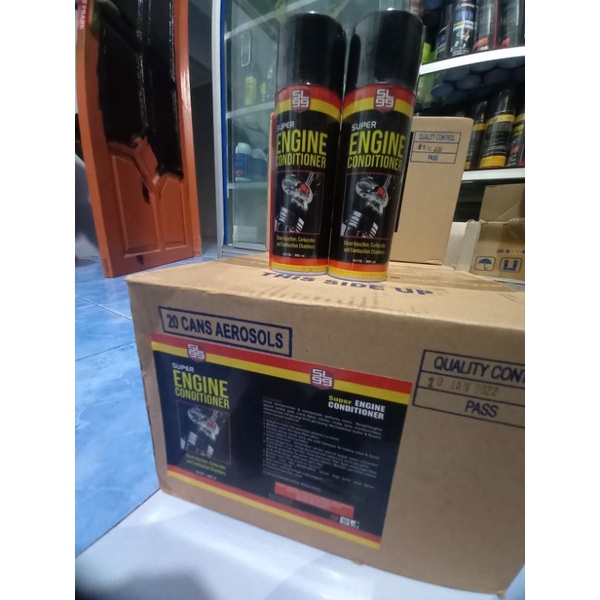 Super Engine Conditioner SL 99 300 ML pembersih ruang bakar mobil dan motor ramah lingkungan