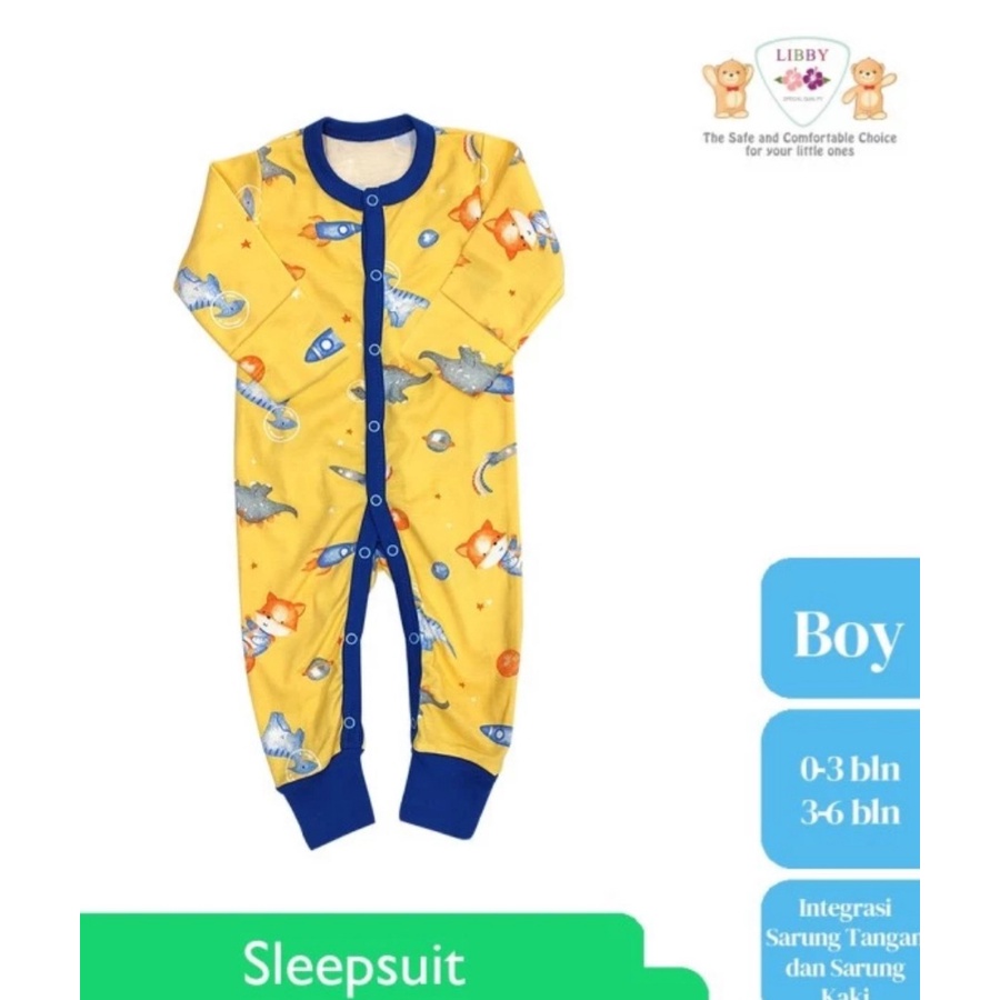 Libby premium sleepsuit boy/girl