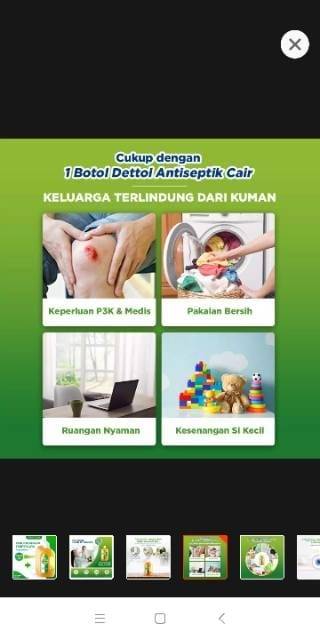 DETTOL ANTISEPTIC CAIR ANTI KUMAN ANTISEPTIK LAWAN VIRUS