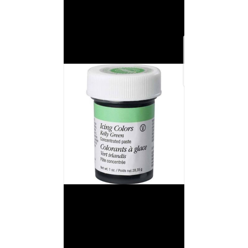 

Wilton color Kelly green 1oz hijau tua pewarna makanan icing gel paste