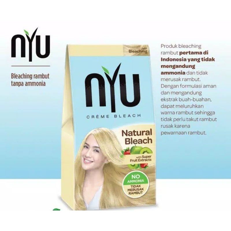 NYU creme natural bleaching