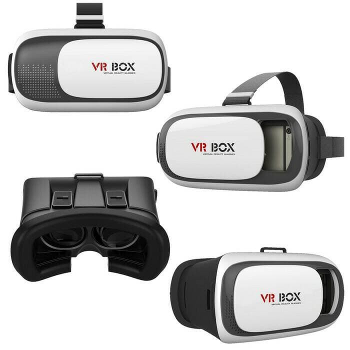 VR BOX 2.0 Virtual Reality Box Glasses / Kacamata Hp 3D 360