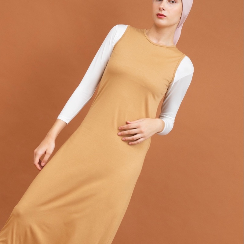 Manset Gamis Terusan Tanpa Lengan JADECLOVER T181