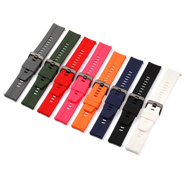 Gelang Pengganti strap Tali Silikon warna squid game jam uk 20 mm 20mm (UNIVERSAL) Huawei Jam Tangan GT 2 42Mm Jam Tangan Galaxy 3 41 Mm