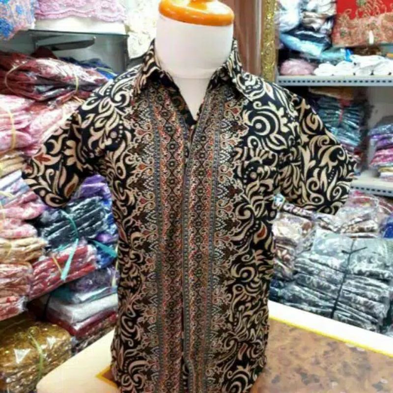 kemeja anak batik / kemeja anak sd / batik anak laki laki