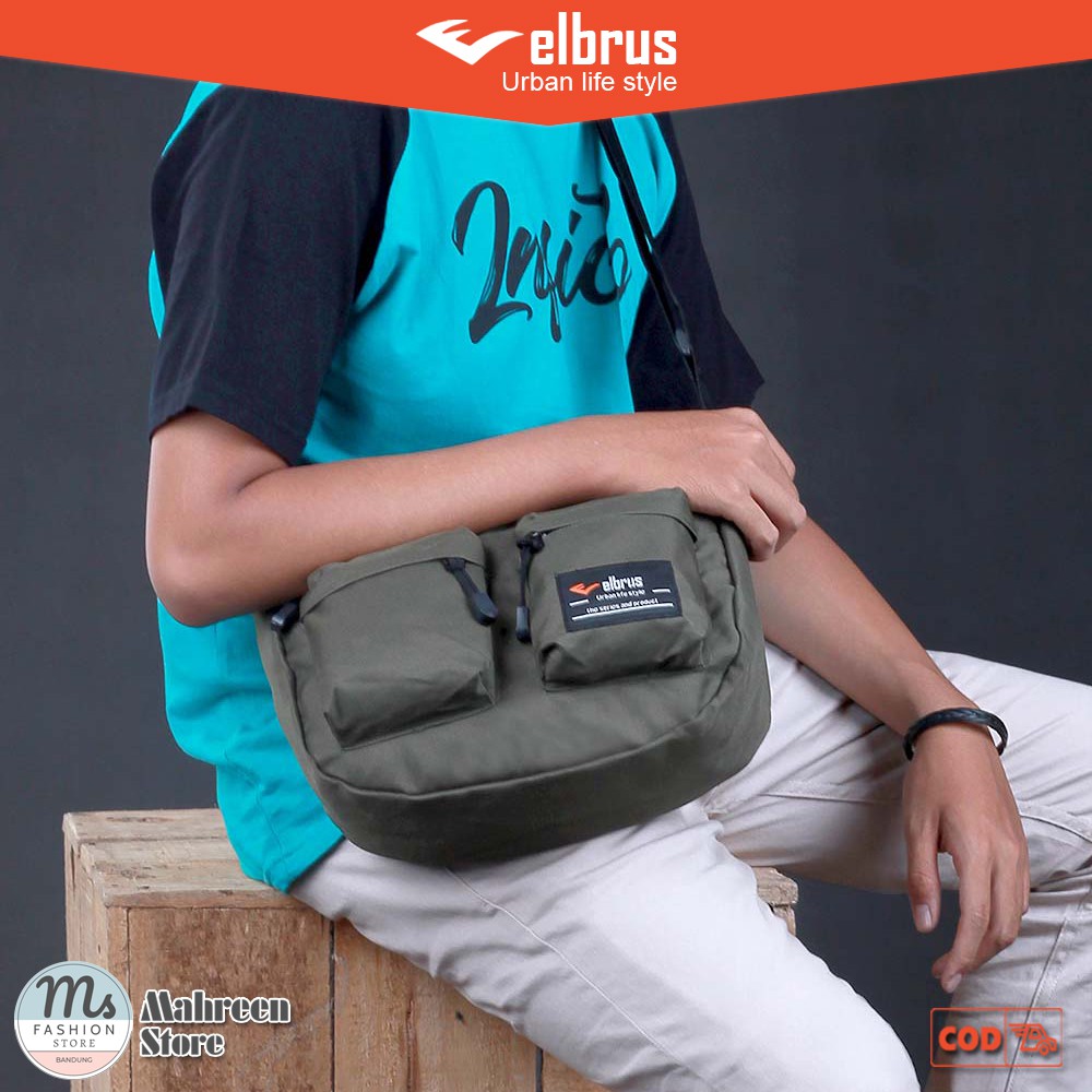 Tas Sling Bag Pria Tas Selempang Pria - Elbrus | TL 741