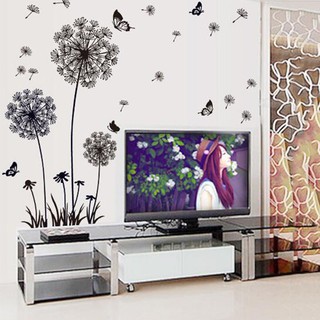  Stiker  Dinding  dengan Bahan Vinyl dan Gambar Bunga  