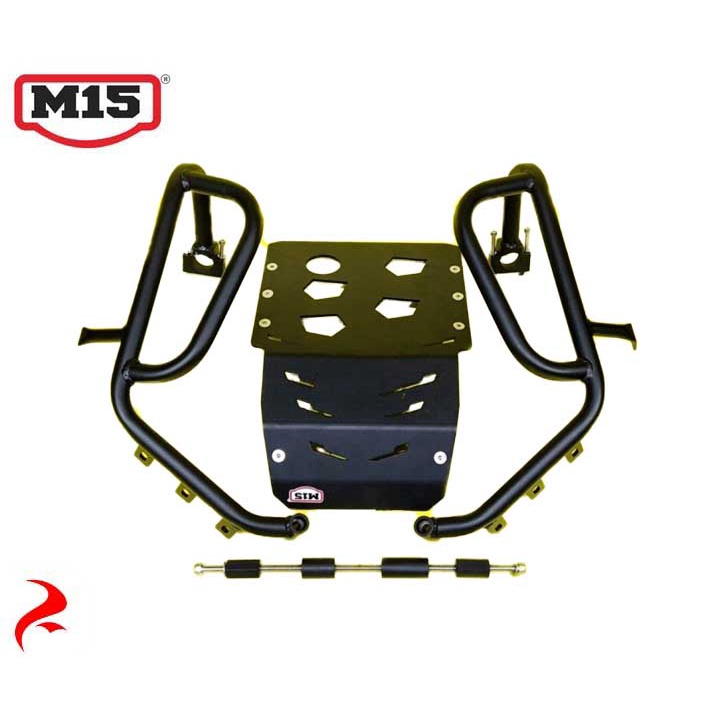 Crashbar Adventure Crash Bar Skid Plate M15 Honda CRF 250 Rally